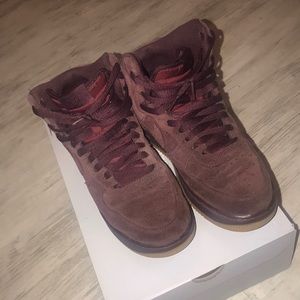 Bergundy Crush Nike Air Force One1